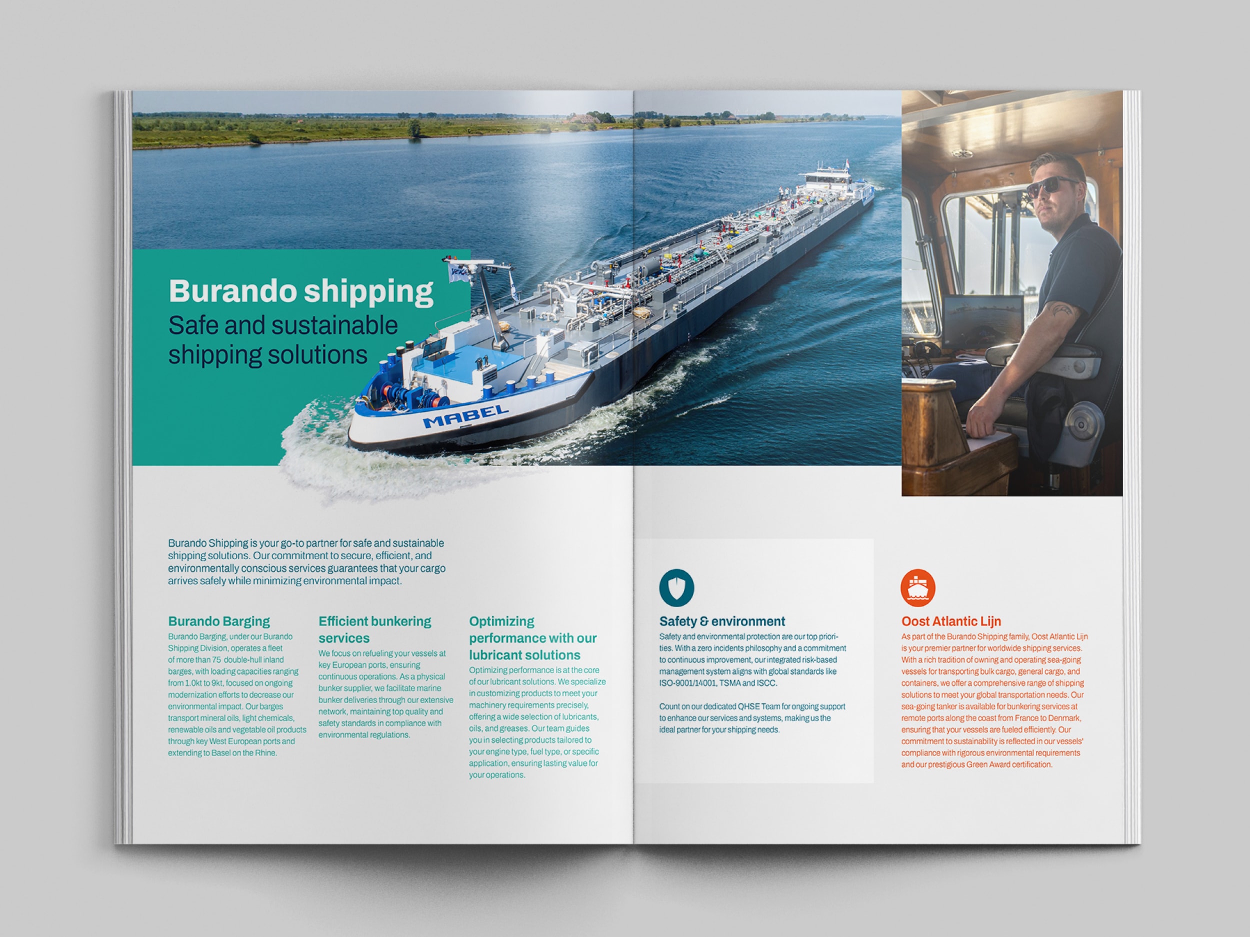 Burando Atlantic Group · Positioning and visual identity · Taken By Storm ·  Branding by design